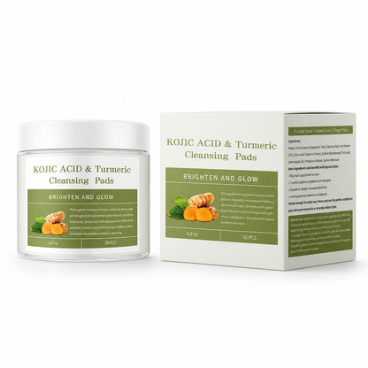 Turmeric + Kojic acid Glow Pads