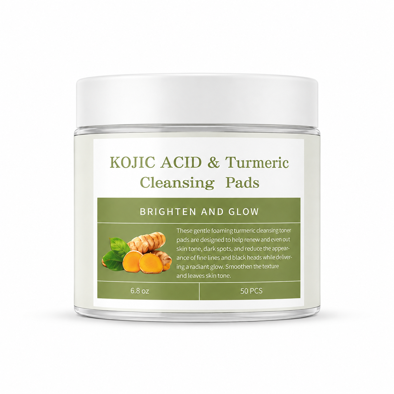 Turmeric + Kojic acid Glow Pads